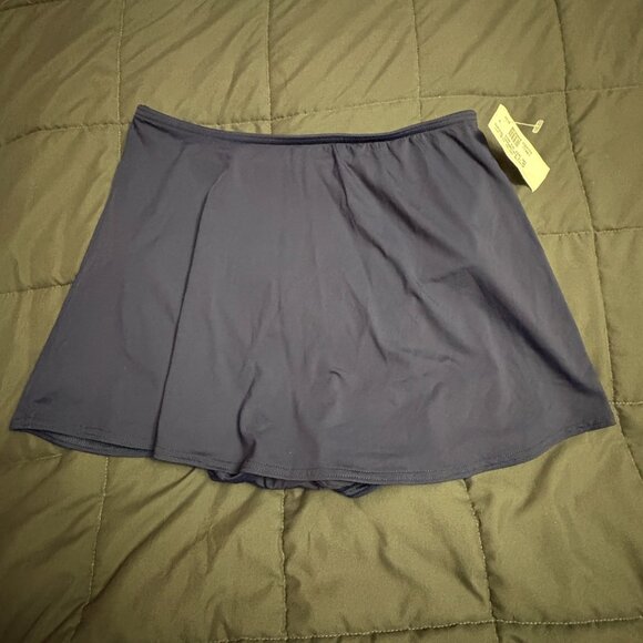 Lands' End Mini Swim Skirt - Size: 4 Long - NWT - Picture 1 of 14